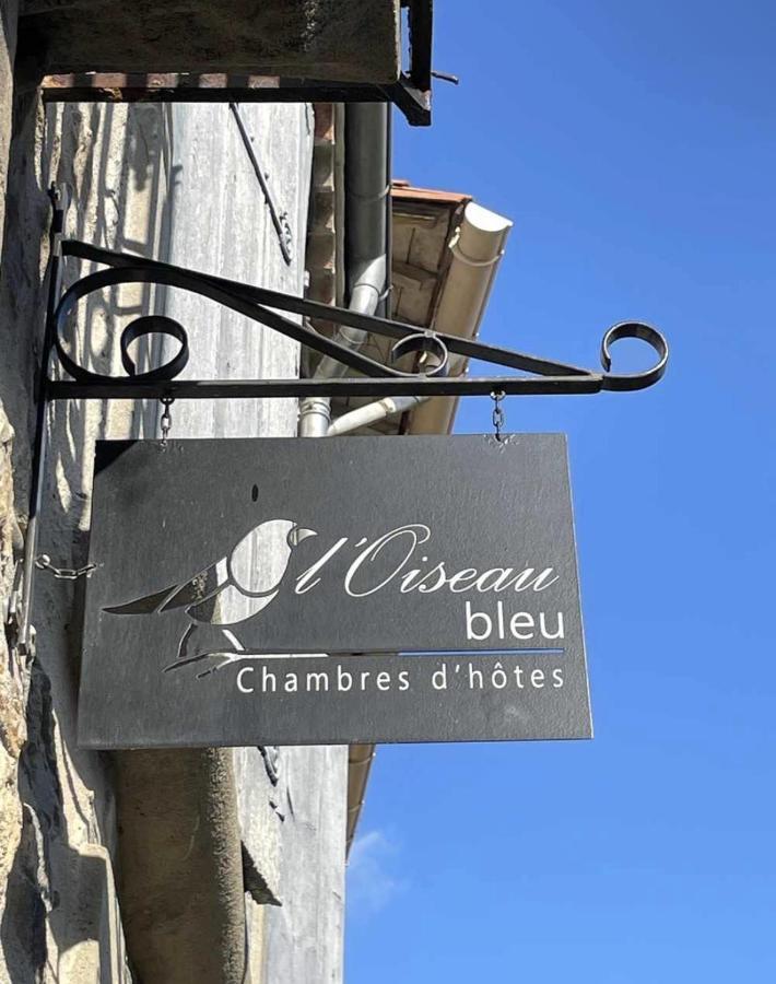 L'Oiseau Bleu Rollier Acomodação com café da manhã Roubia Exterior foto